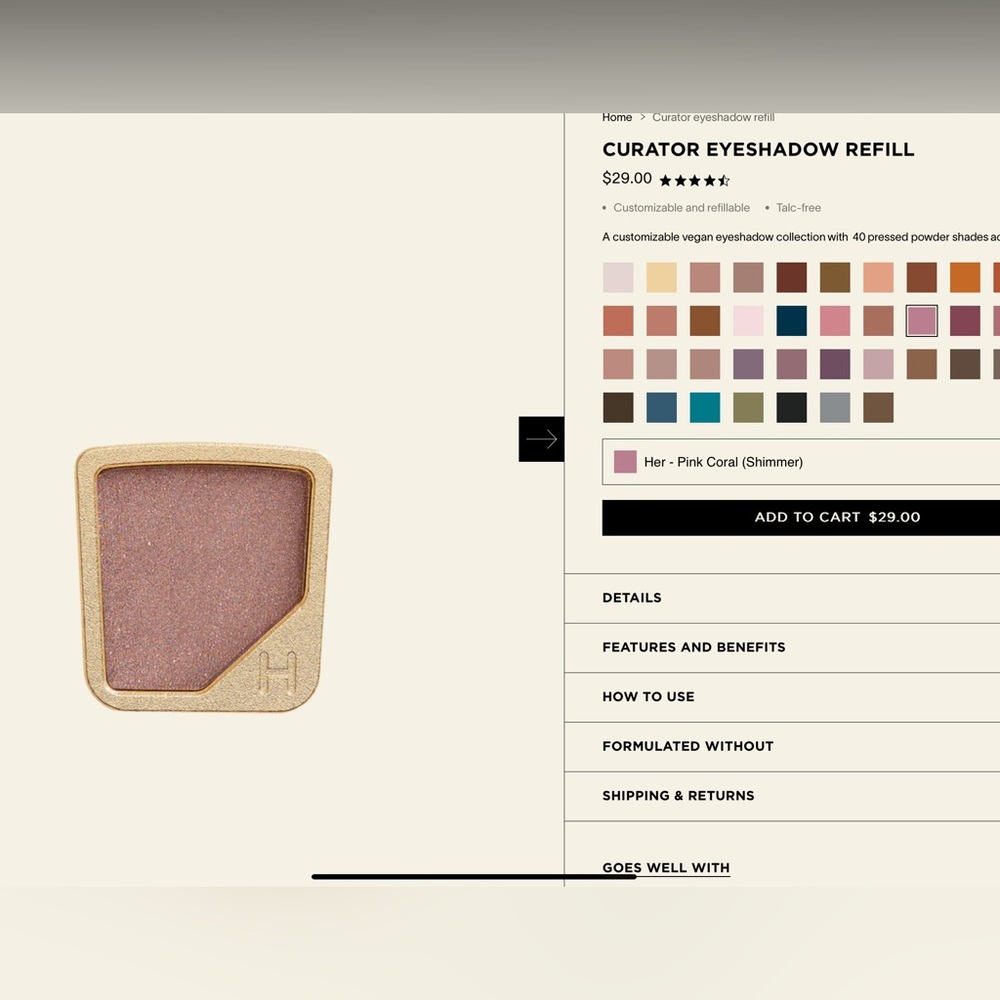 Hourglass Curator Eyeshadow - Her